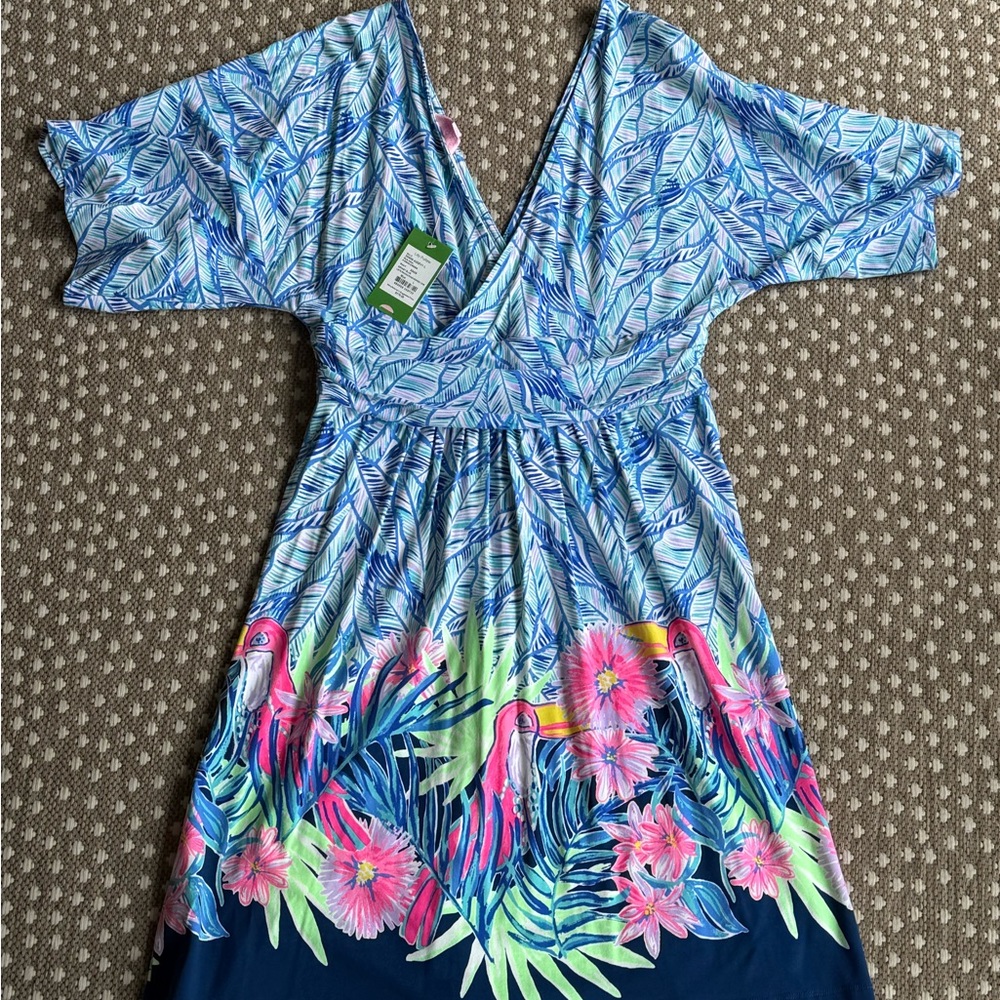 NWT Lilly Pulitzer Parigi Dress, size L
